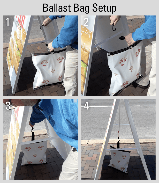 rigid pvc ballast bag